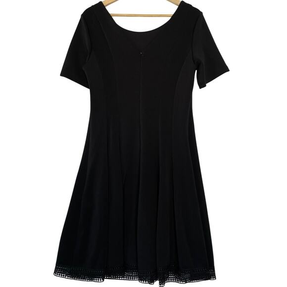 NWT Lookbook Store Dress Special Occasion Knee Length A Line Black Size 0 Medium - Picture 3 of 8